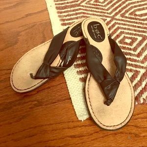 Leather Born Sandals women's size 7